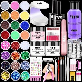 Acrylic Nail Kit with Nail Drill and UV Light, Birthday Gifts for Women, Valentines Day Gifts for Girls