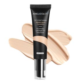 Flawless Finish Foundation, Improves Uneven Skin Tone, Lightweight, Medium Coverage & Semi-Matte, Vegan & Cruelty-Free (Option: 102Nude)